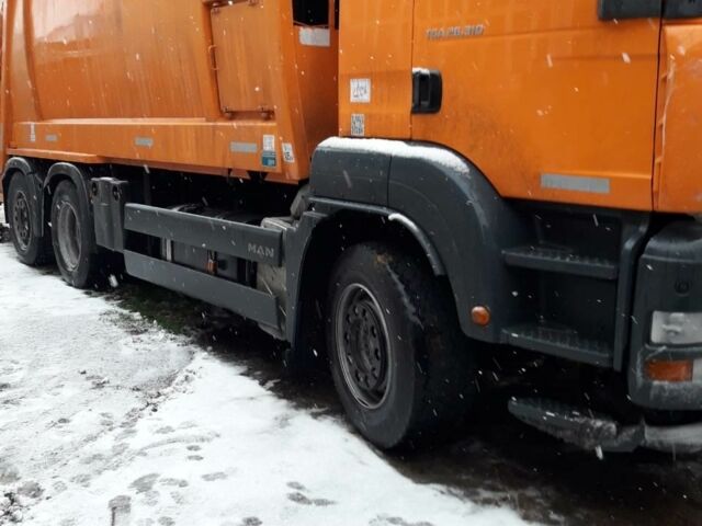 Желтый МАН ТГА, объемом двигателя 10 л и пробегом 170 тыс. км за 40282 $, фото 1 на Automoto.ua