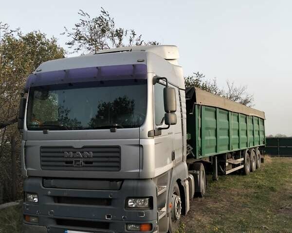 Серый МАН ТГА, объемом двигателя 10.5 л и пробегом 1 тыс. км за 26500 $, фото 1 на Automoto.ua