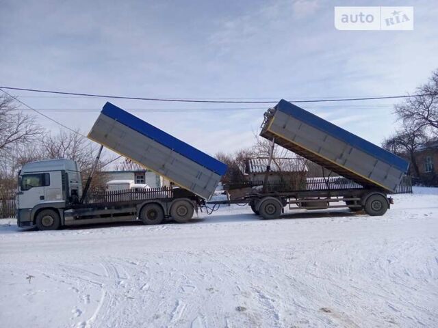 Серый МАН ТГА, объемом двигателя 11.97 л и пробегом 900 тыс. км за 30000 $, фото 1 на Automoto.ua