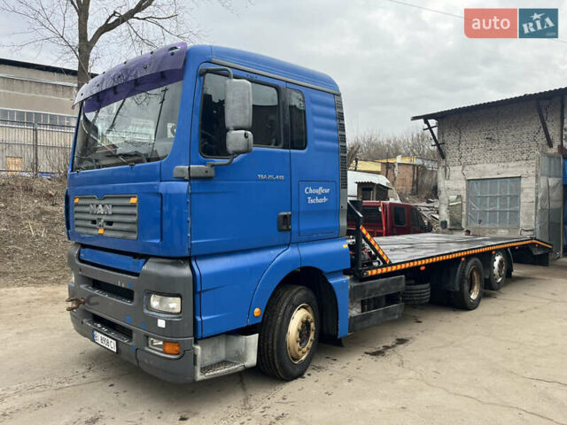 Синий МАН ТГА, объемом двигателя 0 л и пробегом 822 тыс. км за 28700 $, фото 1 на Automoto.ua