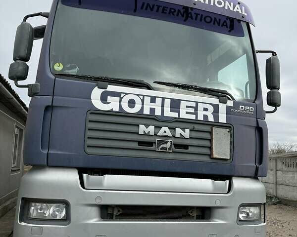 Синій МАН TGA, об'ємом двигуна 10.52 л та пробігом 980 тис. км за 11000 $, фото 1 на Automoto.ua