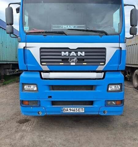 Синий МАН ТГА, объемом двигателя 12.82 л и пробегом 1 тыс. км за 16000 $, фото 1 на Automoto.ua
