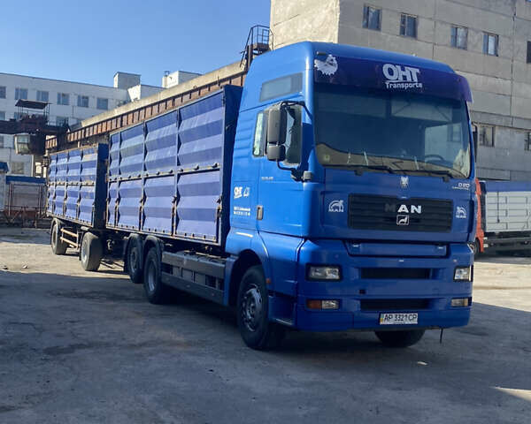 Синий МАН ТГА, объемом двигателя 12 л и пробегом 1 тыс. км за 14800 $, фото 1 на Automoto.ua