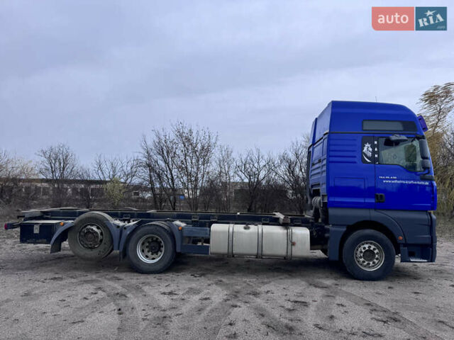Синий МАН ТГА, объемом двигателя 10.5 л и пробегом 929 тыс. км за 18900 $, фото 1 на Automoto.ua