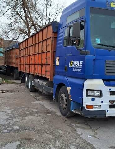 Синий МАН ТГА, объемом двигателя 12.82 л и пробегом 320 тыс. км за 12500 $, фото 1 на Automoto.ua