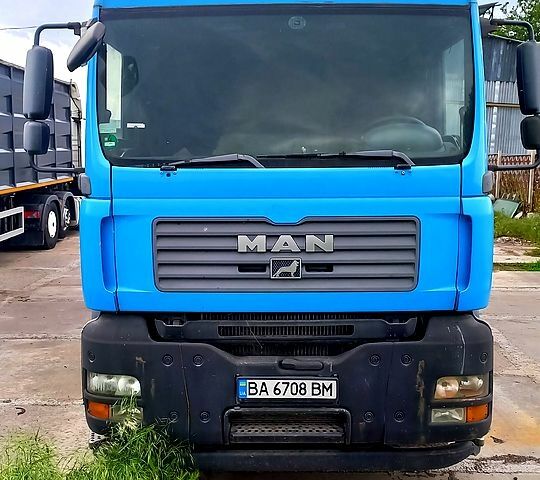 Синий МАН ТГА, объемом двигателя 10.5 л и пробегом 1 тыс. км за 15000 $, фото 1 на Automoto.ua