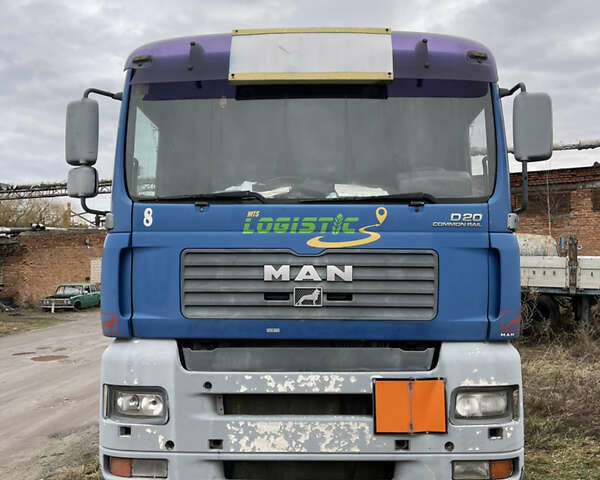 Синий МАН ТГА, объемом двигателя 0 л и пробегом 750 тыс. км за 10000 $, фото 1 на Automoto.ua