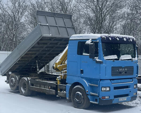 Синий МАН ТГА, объемом двигателя 10.5 л и пробегом 800 тыс. км за 42500 $, фото 1 на Automoto.ua