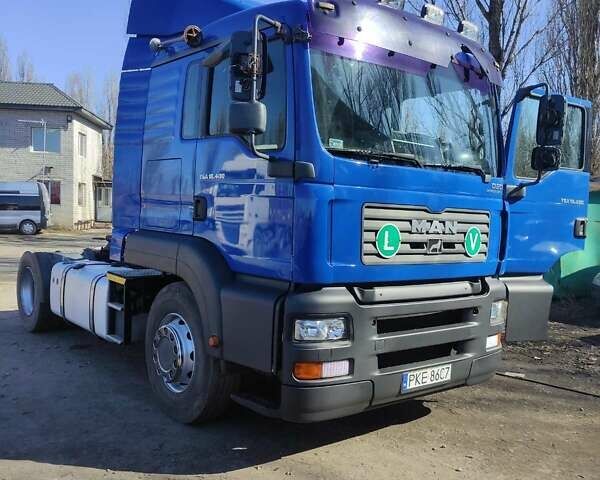 Синий МАН ТГА, объемом двигателя 10.52 л и пробегом 1 тыс. км за 12500 $, фото 1 на Automoto.ua