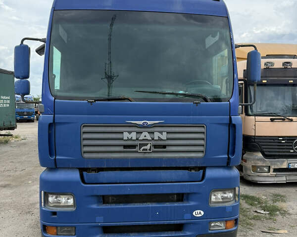 Синий МАН ТГА, объемом двигателя 12.6 л и пробегом 1 тыс. км за 13000 $, фото 1 на Automoto.ua