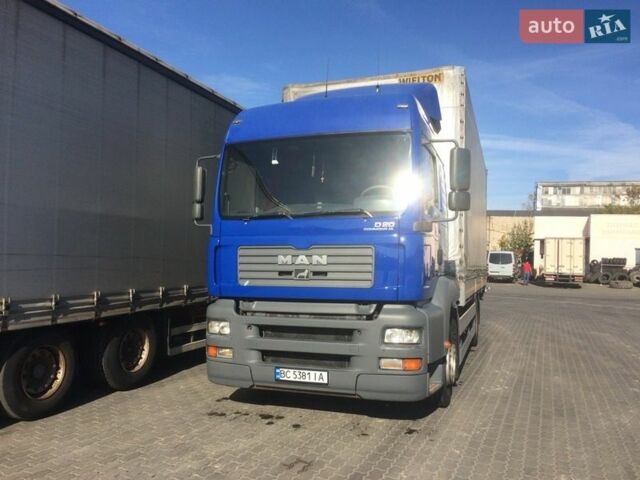 Синий МАН ТГА, объемом двигателя 0 л и пробегом 800 тыс. км за 15300 $, фото 1 на Automoto.ua
