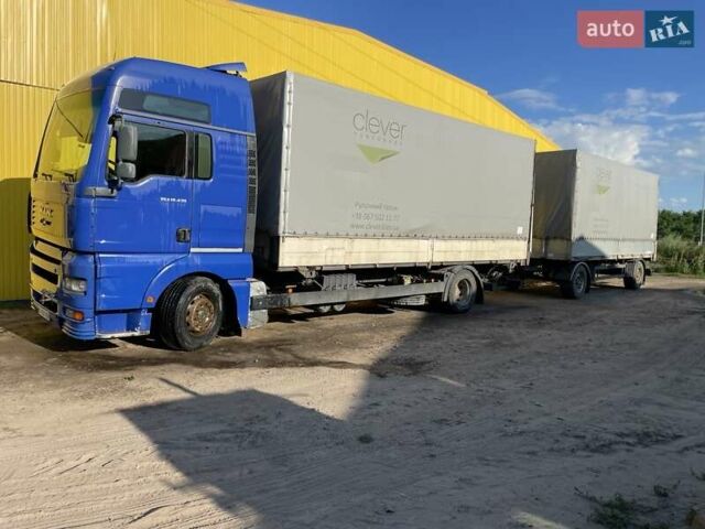Синій МАН TGA, об'ємом двигуна 10.52 л та пробігом 694 тис. км за 19000 $, фото 1 на Automoto.ua
