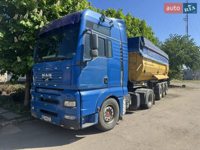 Синий МАН ТГА, объемом двигателя 10.52 л и пробегом 1 тыс. км за 8500 $, фото 1 на Automoto.ua