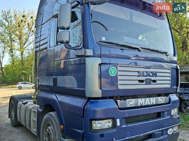 Синий МАН ТГА, объемом двигателя 10.52 л и пробегом 1 тыс. км за 7800 $, фото 1 на Automoto.ua