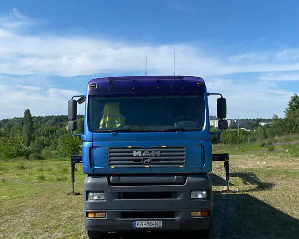 Синий МАН ТГА, объемом двигателя 12.82 л и пробегом 974 тыс. км за 52000 $, фото 1 на Automoto.ua