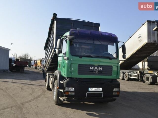 Зеленый МАН ТГА, объемом двигателя 10.52 л и пробегом 670 тыс. км за 33300 $, фото 1 на Automoto.ua