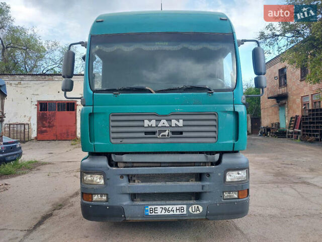 Зеленый МАН ТГА, объемом двигателя 0 л и пробегом 261 тыс. км за 6900 $, фото 1 на Automoto.ua