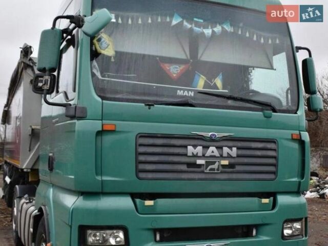Зелений МАН TGA, об'ємом двигуна 10.5 л та пробігом 700 тис. км за 11500 $, фото 1 на Automoto.ua