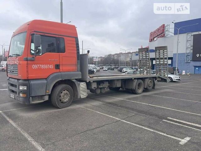Оранжевый МАН ТГА, объемом двигателя 12 л и пробегом 320 тыс. км за 37500 $, фото 1 на Automoto.ua