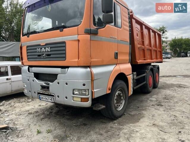 Оранжевый МАН ТГА, объемом двигателя 12.82 л и пробегом 539 тыс. км за 35000 $, фото 1 на Automoto.ua