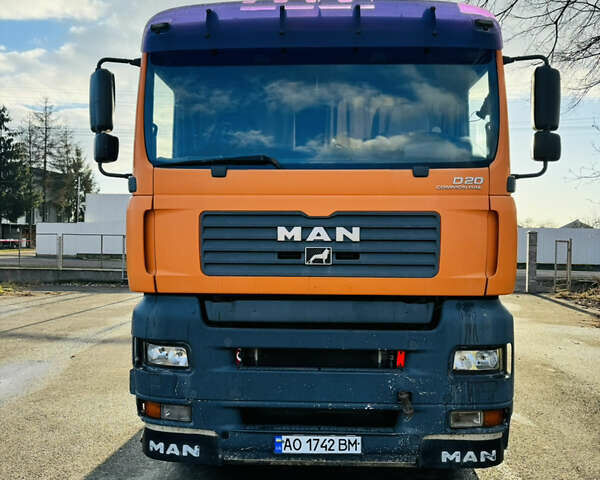 Помаранчевий МАН TGA, об'ємом двигуна 10.52 л та пробігом 916 тис. км за 7500 $, фото 1 на Automoto.ua