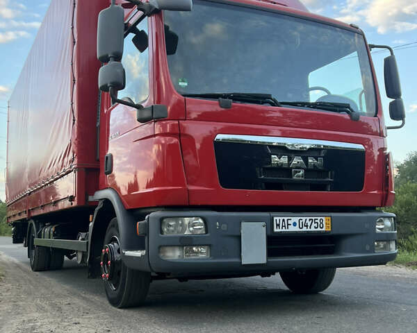 Красный МАН ТГЛ, объемом двигателя 0 л и пробегом 419 тыс. км за 23000 $, фото 1 на Automoto.ua