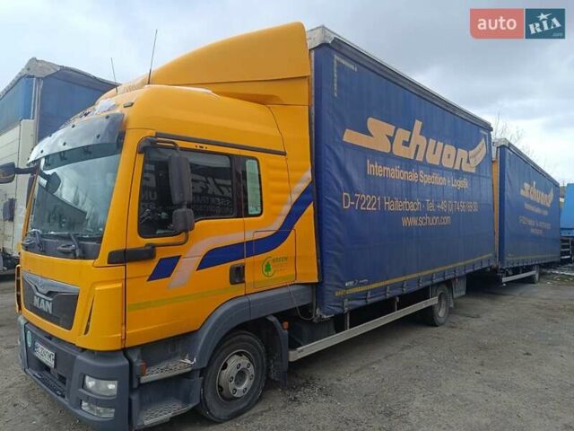 Жовтий МАН TGL, об'ємом двигуна 4.58 л та пробігом 600 тис. км за 35999 $, фото 1 на Automoto.ua