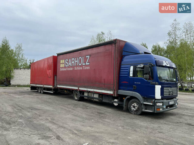 Синий МАН ТГЛ, объемом двигателя 6.9 л и пробегом 1 тыс. км за 16000 $, фото 1 на Automoto.ua