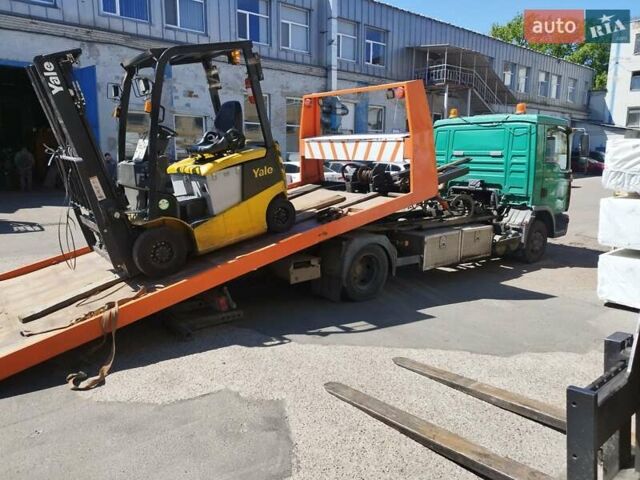 Зеленый МАН ТГЛ, объемом двигателя 4.58 л и пробегом 840 тыс. км за 20000 $, фото 1 на Automoto.ua