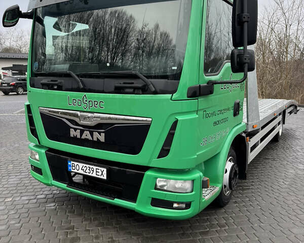 Зеленый МАН ТГЛ, объемом двигателя 4.58 л и пробегом 299 тыс. км за 38800 $, фото 1 на Automoto.ua