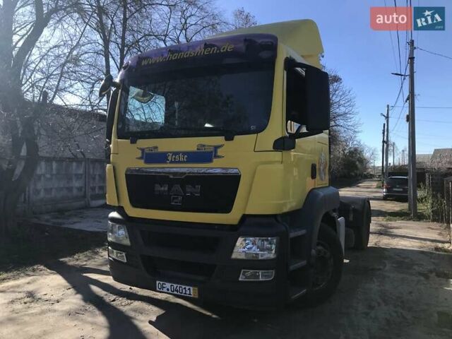Желтый МАН ТГС, объемом двигателя 10.5 л и пробегом 841 тыс. км за 13550 $, фото 1 на Automoto.ua