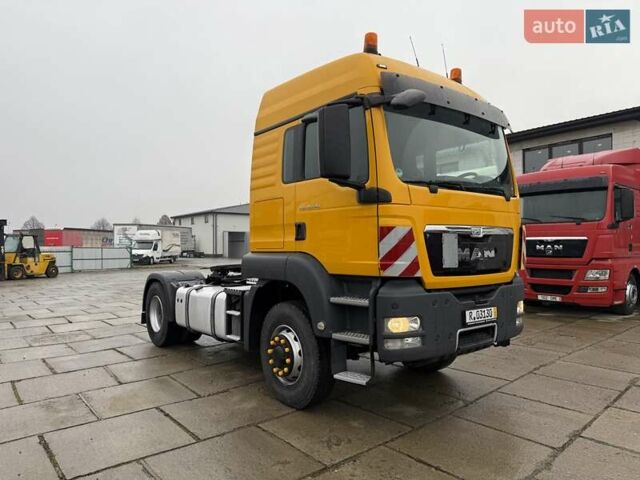 Желтый МАН ТГС, объемом двигателя 10.5 л и пробегом 668 тыс. км за 28000 $, фото 1 на Automoto.ua