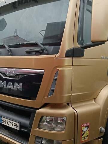 Желтый МАН ТГС, объемом двигателя 12.42 л и пробегом 600 тыс. км за 15355 $, фото 1 на Automoto.ua