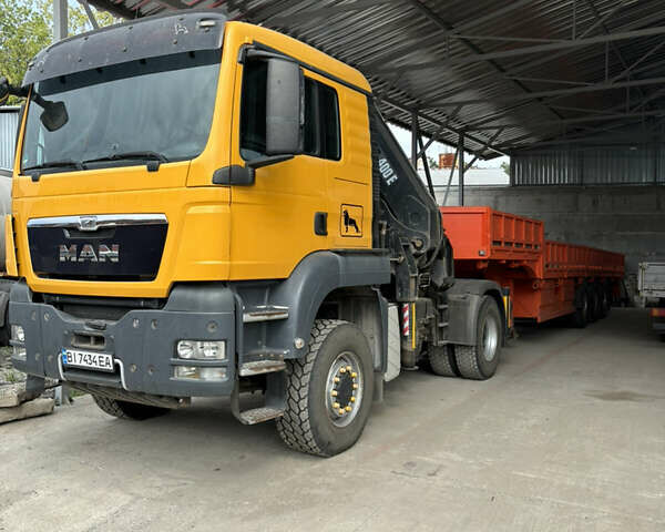 Жовтий МАН TGS, об'ємом двигуна 0 л та пробігом 570 тис. км за 99700 $, фото 1 на Automoto.ua