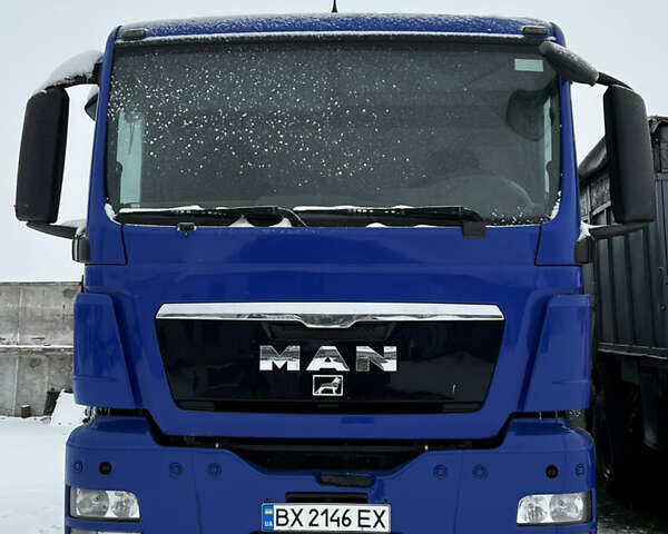 Синий МАН ТГС, объемом двигателя 10.52 л и пробегом 920 тыс. км за 35000 $, фото 1 на Automoto.ua