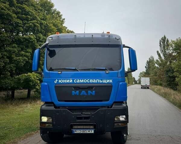 Синий МАН ТГС, объемом двигателя 10.52 л и пробегом 540 тыс. км за 37999 $, фото 1 на Automoto.ua