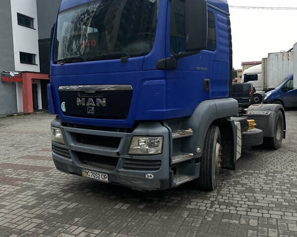 Синий МАН ТГС, объемом двигателя 10.52 л и пробегом 355 тыс. км за 17000 $, фото 1 на Automoto.ua