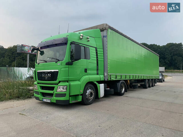 Зеленый МАН ТГС, объемом двигателя 10.52 л и пробегом 123 тыс. км за 18500 $, фото 1 на Automoto.ua