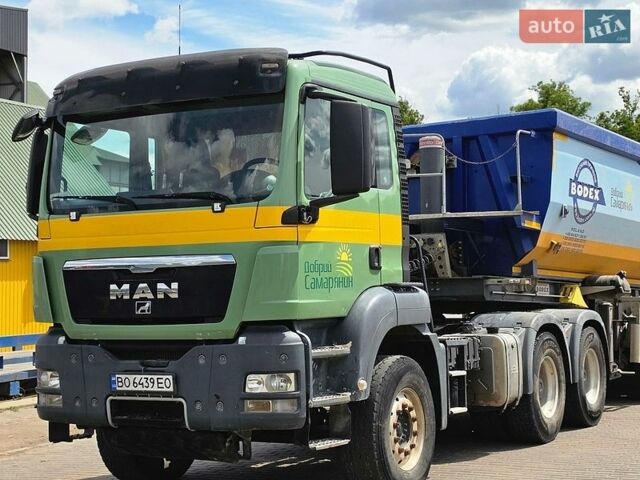 Зелений МАН TGS, об'ємом двигуна 12.42 л та пробігом 432 тис. км за 35000 $, фото 1 на Automoto.ua
