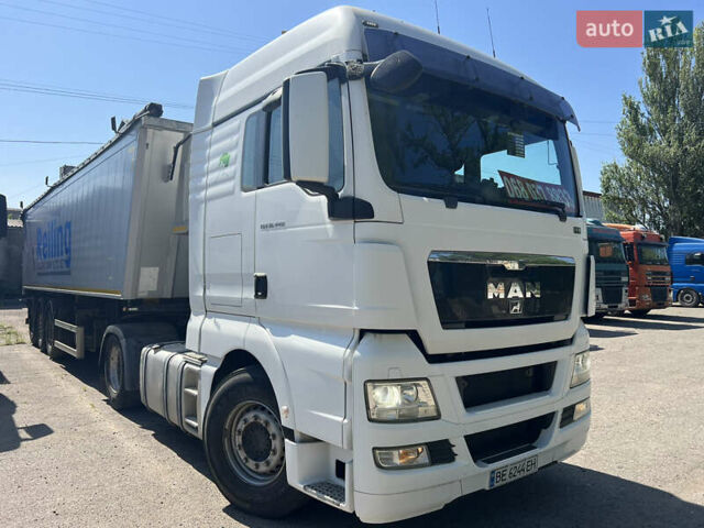 Белый МАН ТГКС, объемом двигателя 10.52 л и пробегом 890 тыс. км за 27000 $, фото 1 на Automoto.ua