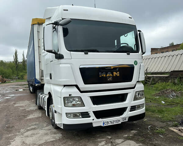 Белый МАН ТГКС, объемом двигателя 10.5 л и пробегом 860 тыс. км за 17900 $, фото 1 на Automoto.ua