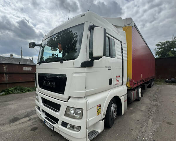 Белый МАН ТГКС, объемом двигателя 10.52 л и пробегом 879 тыс. км за 17700 $, фото 1 на Automoto.ua