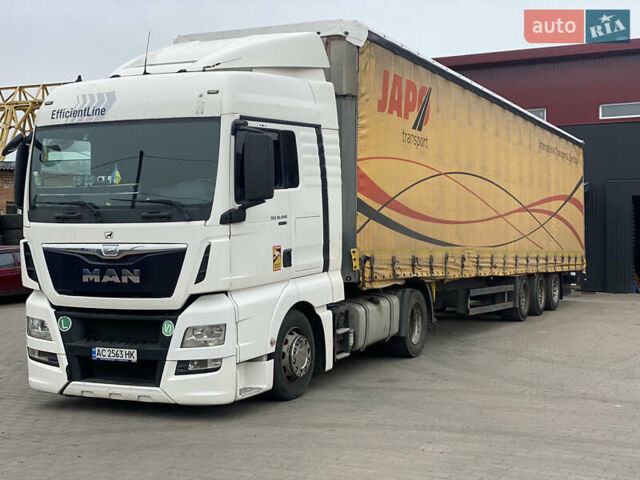 Белый МАН ТГКС, объемом двигателя 12.42 л и пробегом 890 тыс. км за 14700 $, фото 1 на Automoto.ua