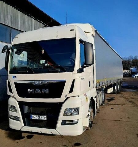 Белый МАН ТГКС, объемом двигателя 12.42 л и пробегом 837 тыс. км за 16800 $, фото 1 на Automoto.ua
