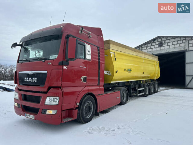Красный МАН ТГКС, объемом двигателя 12.42 л и пробегом 1 тыс. км за 16500 $, фото 1 на Automoto.ua