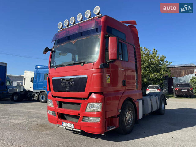 Красный МАН ТГКС, объемом двигателя 12.42 л и пробегом 914 тыс. км за 12700 $, фото 1 на Automoto.ua