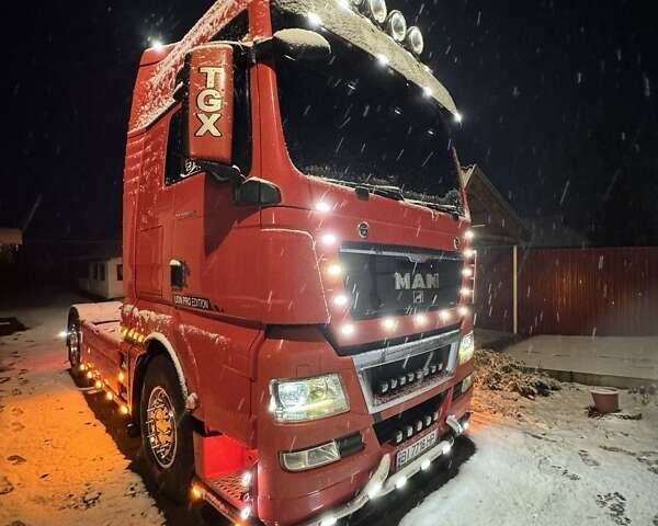 Красный МАН ТГКС, объемом двигателя 10.52 л и пробегом 1 тыс. км за 22000 $, фото 1 на Automoto.ua