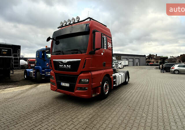 Красный МАН ТГКС, объемом двигателя 12.42 л и пробегом 980 тыс. км за 20000 $, фото 1 на Automoto.ua