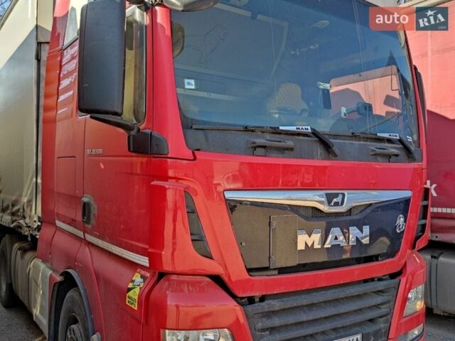 Красный МАН ТГКС, объемом двигателя 12.42 л и пробегом 731 тыс. км за 19500 $, фото 1 на Automoto.ua