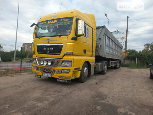 Жовтий МАН ТГКС, об'ємом двигуна 10.52 л та пробігом 950 тис. км за 36000 $, фото 1 на Automoto.ua